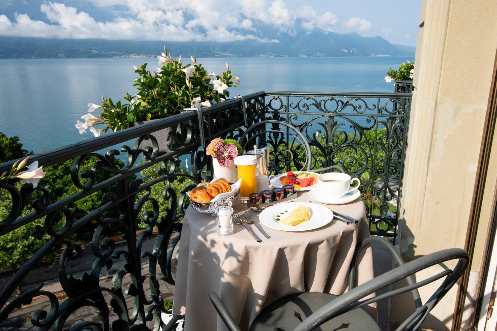 Hotel Des Trois Couronnes & Spa - The Leading Hotels Of The World Vevey Zewnętrze zdjęcie