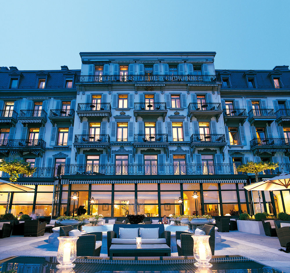 Hotel Des Trois Couronnes & Spa - The Leading Hotels Of The World Vevey Zewnętrze zdjęcie